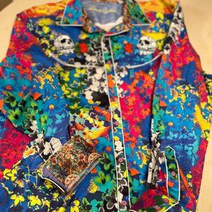 Robert Graham embroidered XXL long sleeve button down shirt
